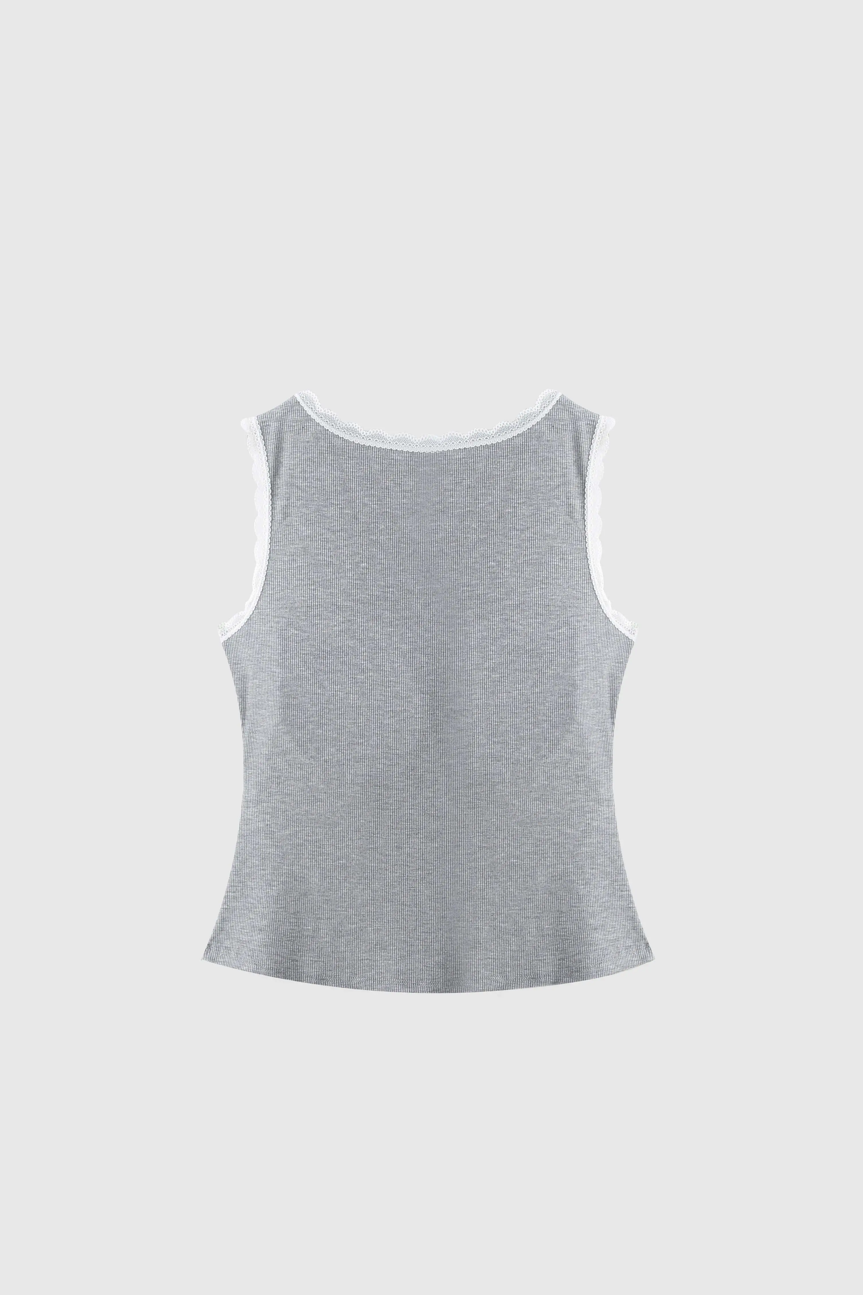 Contrast Strap Cami Top - Image 3