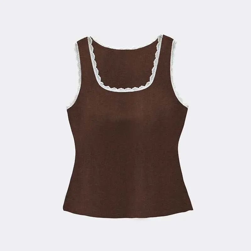 Contrast Strap Cami Top - Image 8