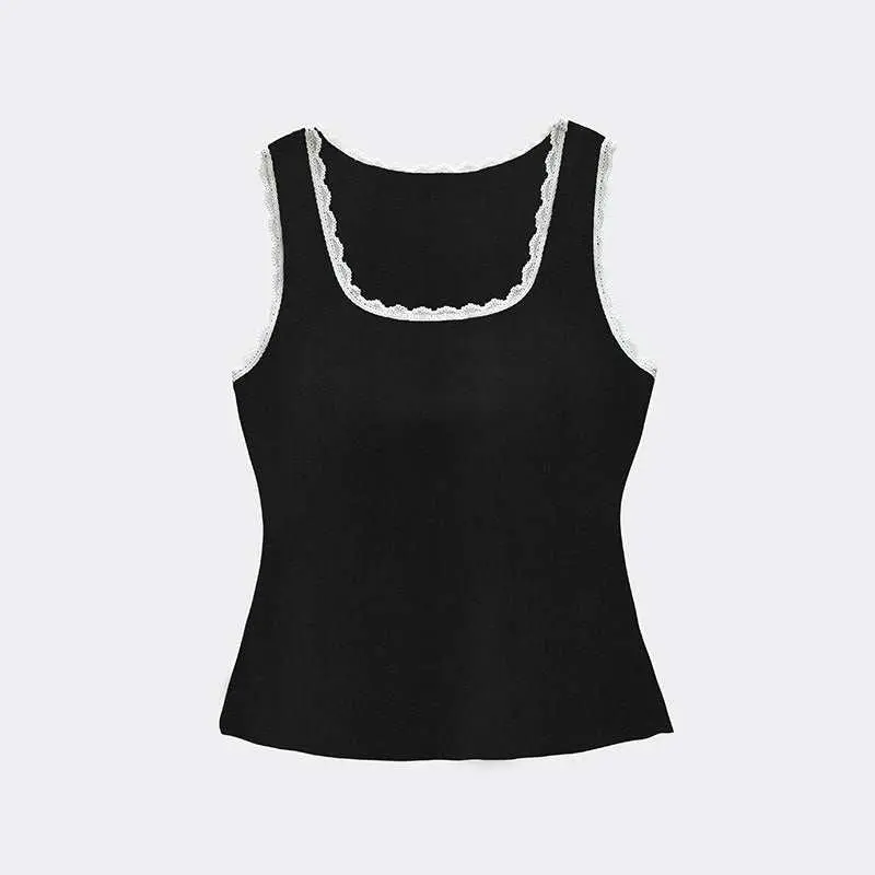 Contrast Strap Cami Top - Image 9