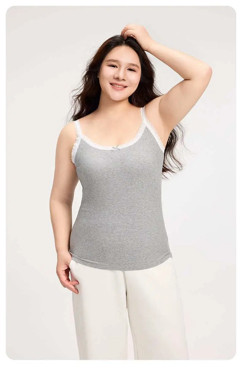 Lace Cami with Spaghetti Straps - Image 3