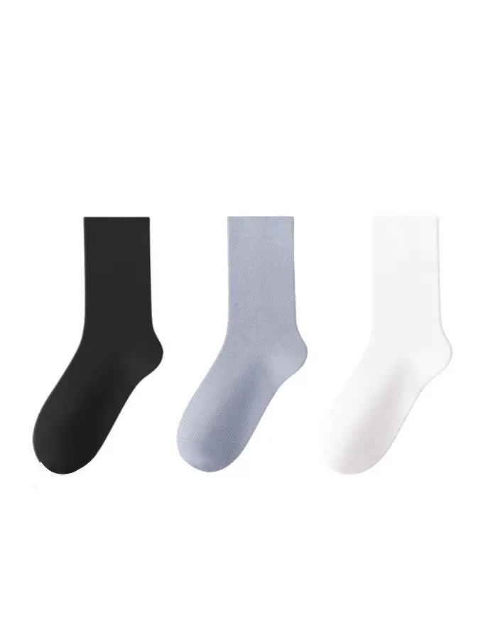 Ribbed Stacked Mid-Calf Socks - Image 3