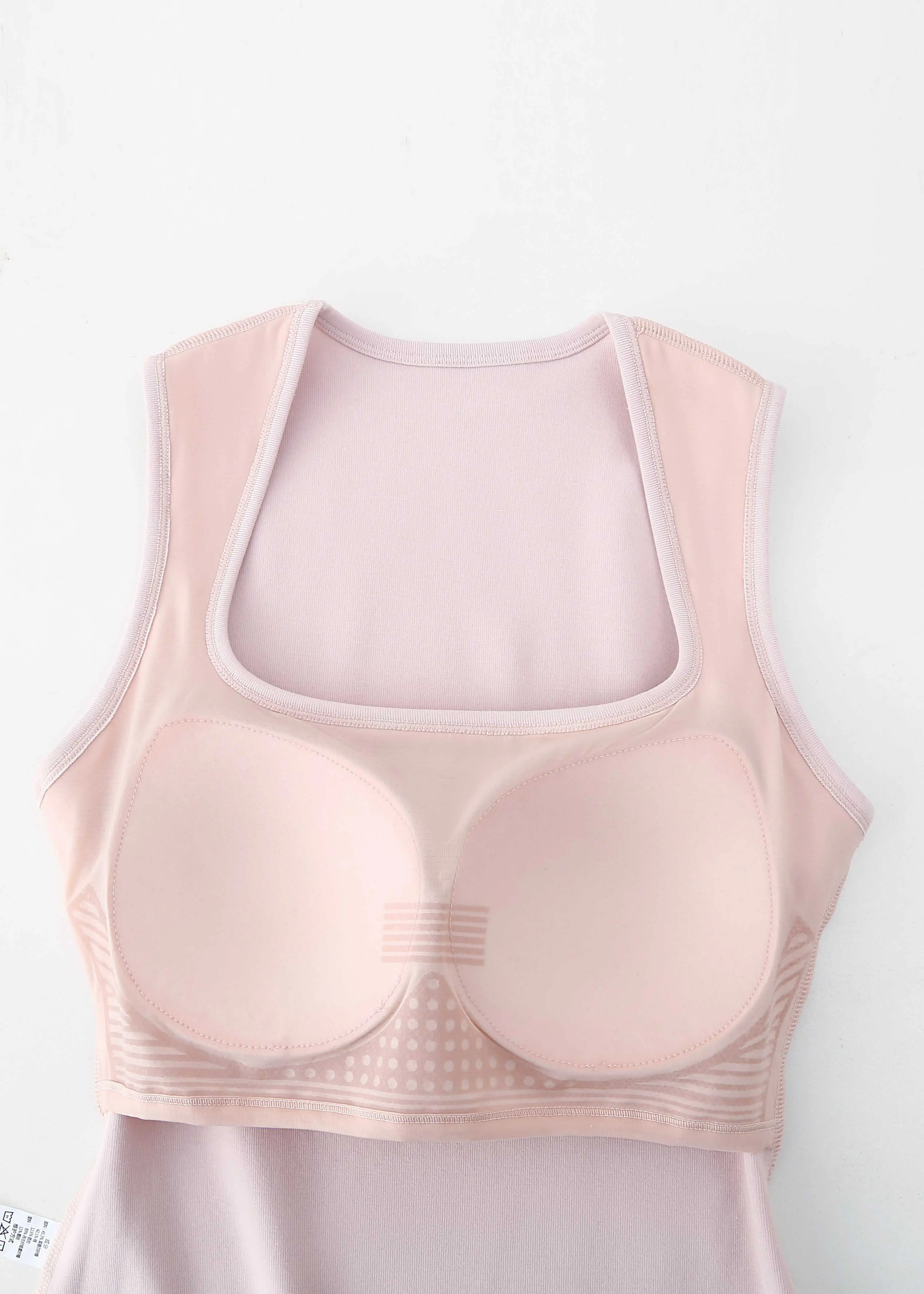 Square Neck Wide Strap Tank Top - Image 10